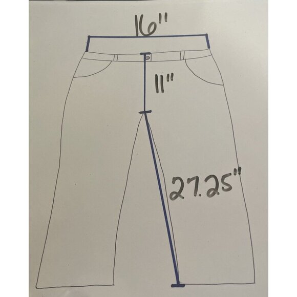 Alfred Dunner Size 12 Textured Tan Elastic Waist Pants - Picture 6 of 6